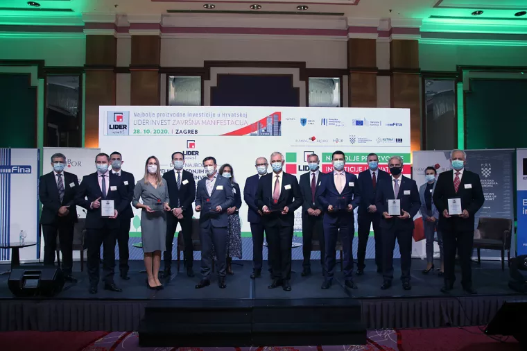 Zavr&scaron;io Lider invest 2020 - Dodijeljene nagrade najboljim proizvodnim investicijama