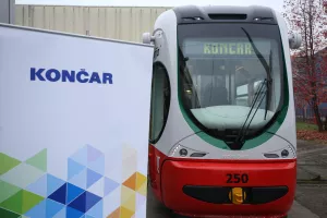 Končar predstavio prvi tramvaj za Latviju