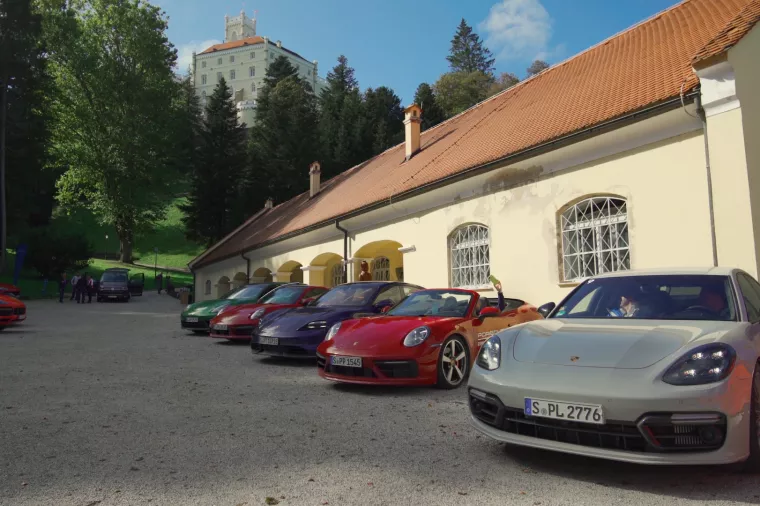 Cayman S, 911 Turbo S, Cayenne Turbo, Panamera GTS ST i električni Taycan 4S po Hrvatskom Zagorju