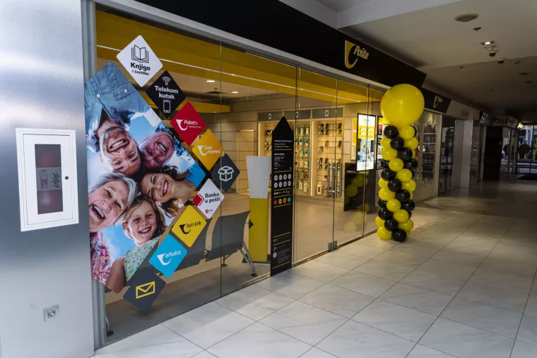 Po&scaron;tanski ured 10101 Zagreb otvoren u Importanne Galleriji