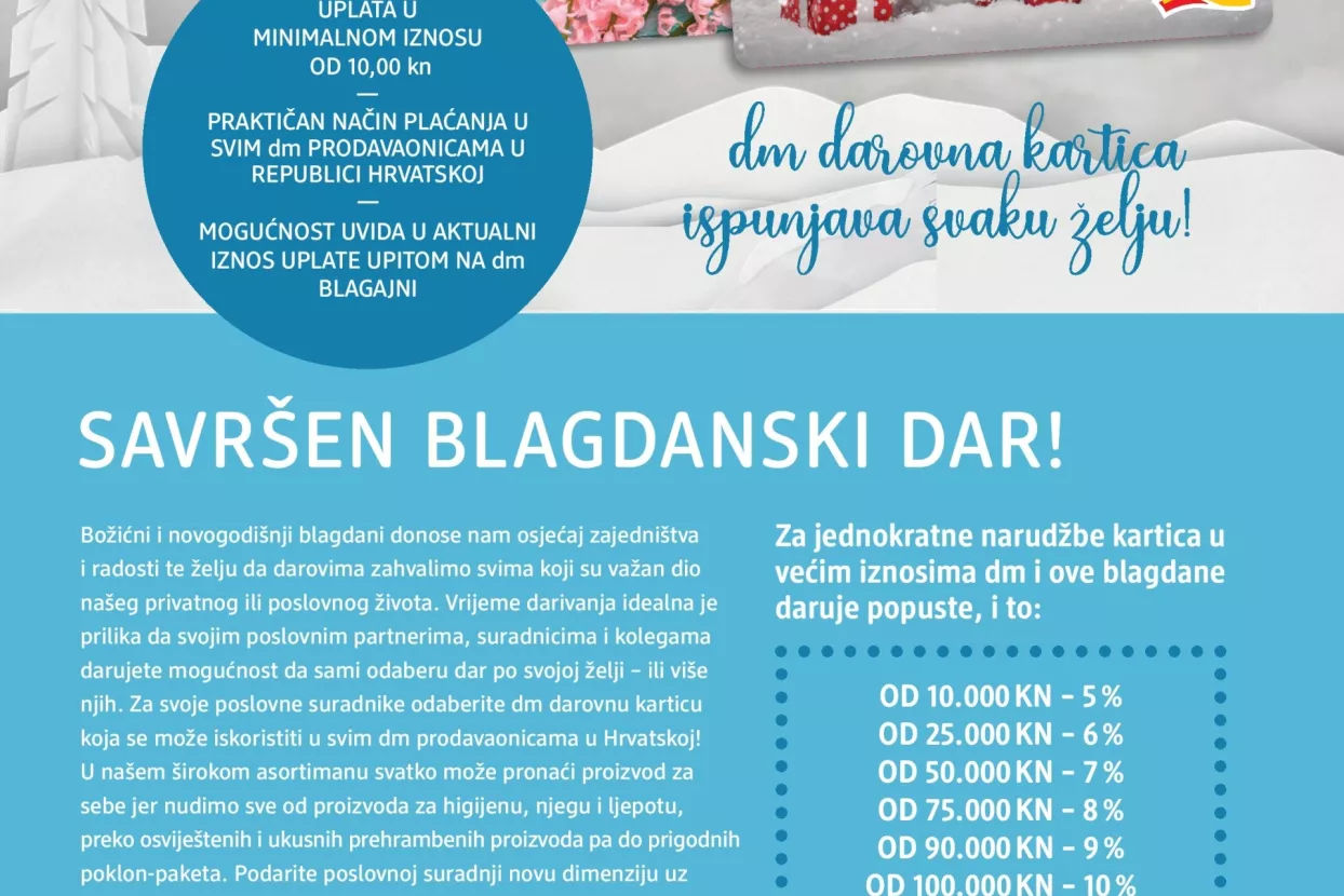 Savr&scaron;en blagdanski dar!