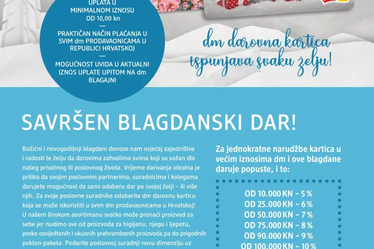 Savr&scaron;en blagdanski dar!