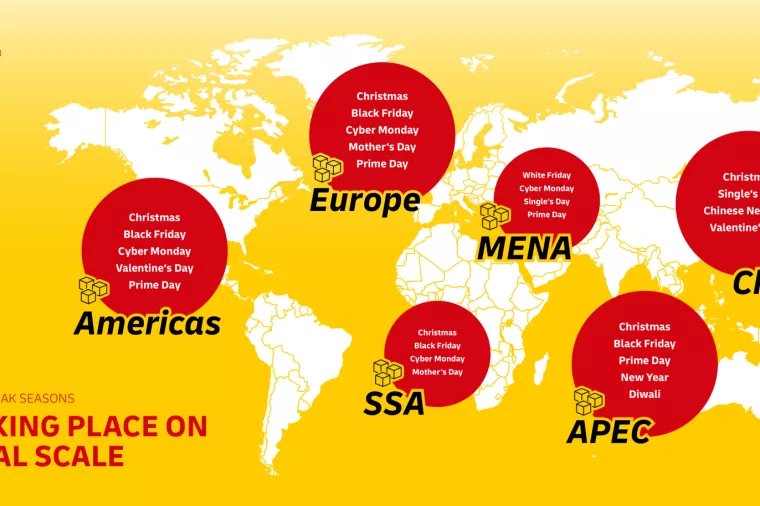 DHL EXPRESS Potkraj godine bit će 50 posto vi&scaron;e po&scaron;iljaka nego u to vrijeme lani