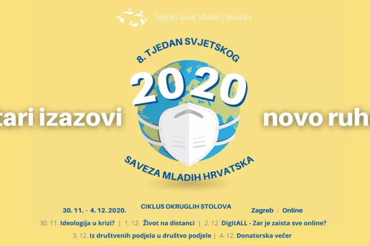 Tjedan Svjetskog saveza mladih Hrvatska pod nazivom 'Stari izazovi, novo ruho'