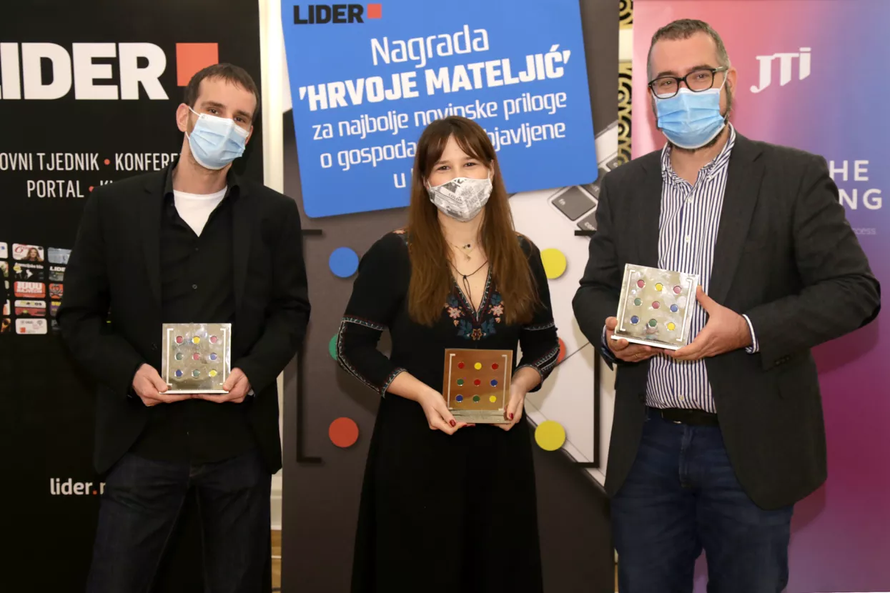 Nagrada 'Hrvoje Mateljić': Ovo su najbolji gospodarski novinari u Hrvatskoj