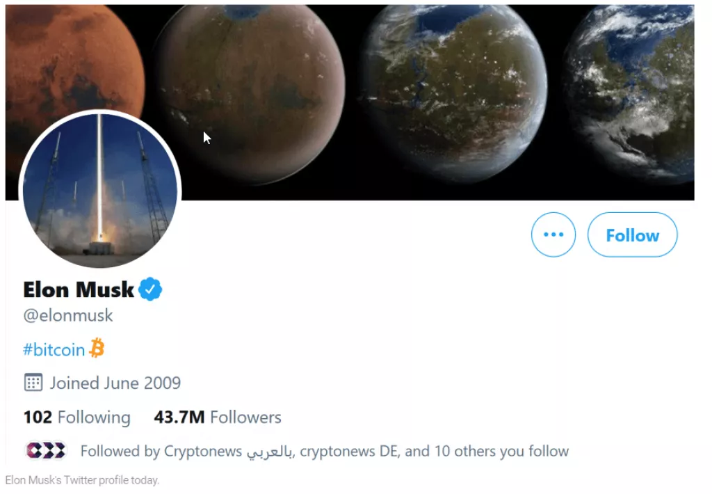 Pravi potres na kriptotrži&scaron;tu - Elon Musk potaknuo rast kriptovalute bitcoin