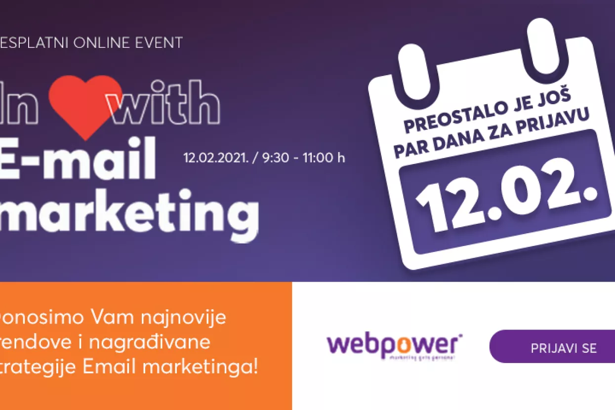 Za&scaron;to se ljubav prema Email marketingu neće nikada ugasiti?