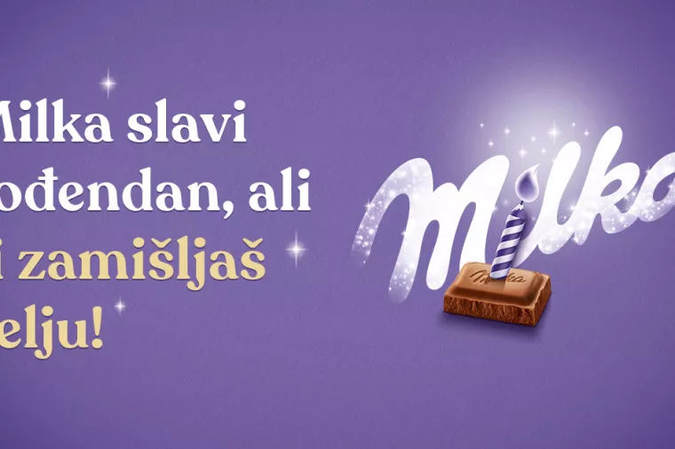 Milka slavi rođendan, ali ti zami&scaron;lja&scaron; želju!