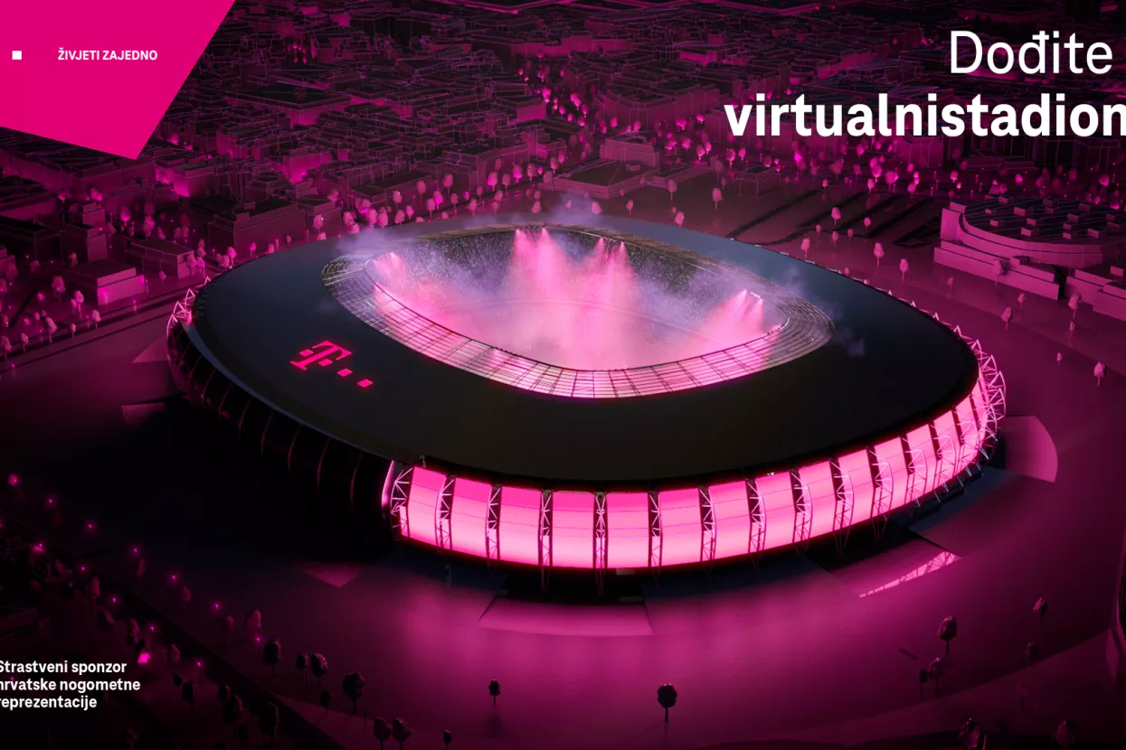 HT predstavlja virtualni stadion i radi najdulju navijačku pjesmu za Guinnessovu knjigu rekorda