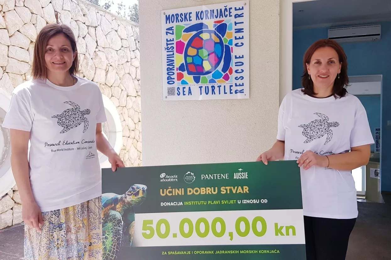 Procter&amp;Gamble donirao 50 000 kuna oporavili&scaron;tu za morske kornjače u Malom Lo&scaron;inju