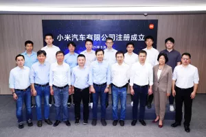 S temeljnim kapitalom od oko 1,31 milijarde eura, Xiaomi pokreće EV poslovanje