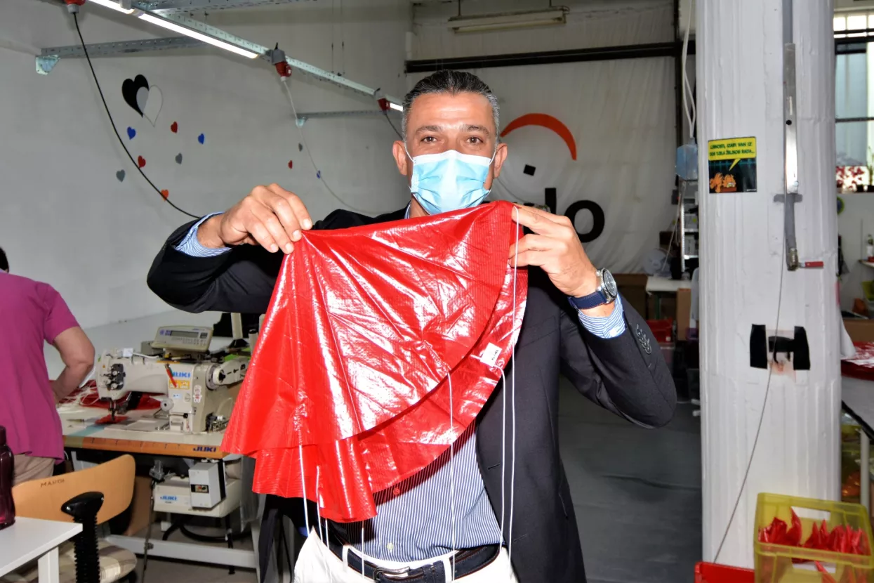 Karlovačka tvornica jedara, paraglidera i pomoćnih padobrana Krilo &scaron;iri proizvodni pogon