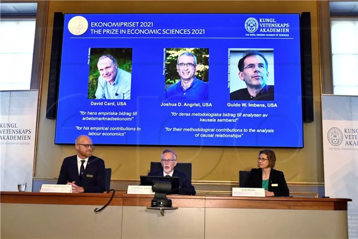 Card, Angrist i Imbens dobili Nobelovu nagradu za ekonomiju zbog novih pogleda na trži&scaron;te rada