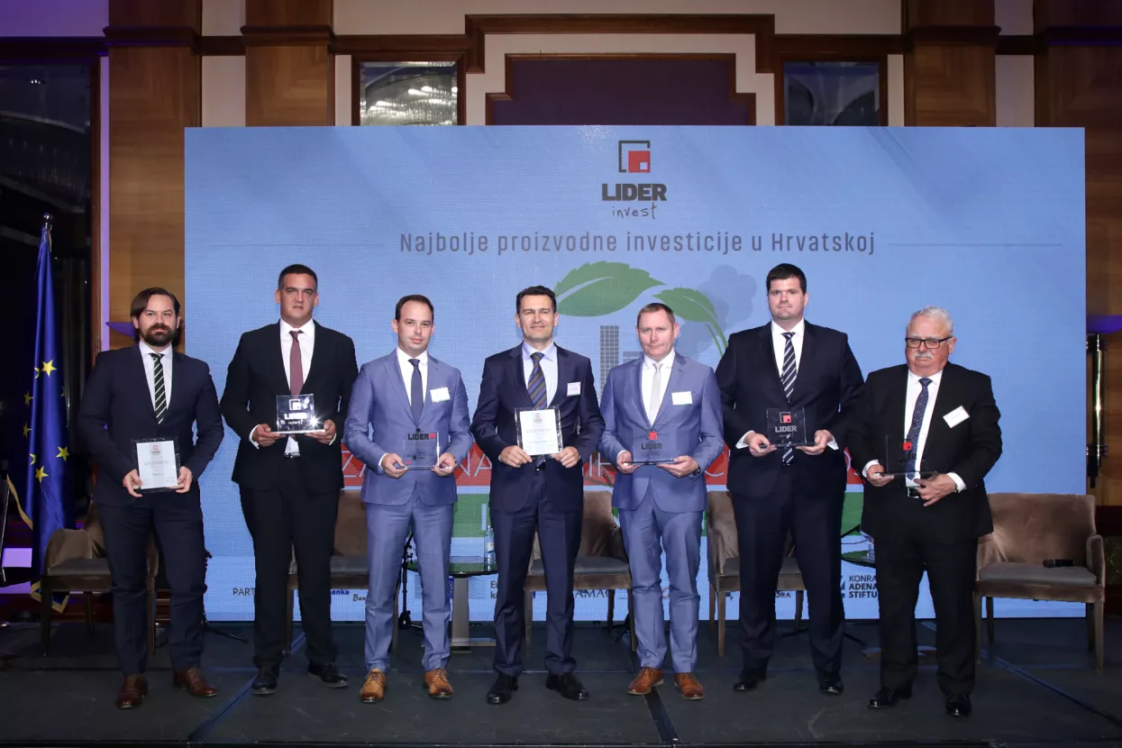 Lider invest 2021: Progla&scaron;ene najbolje proizvodne investicije u Hrvatskoj