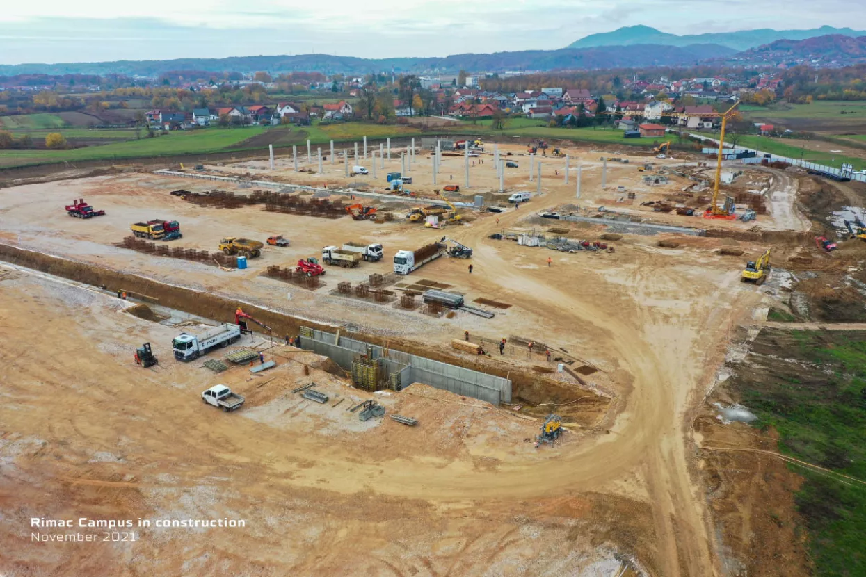 [Video] Rimac pokazao kako napreduje izgradnja novog modernog kampusa
