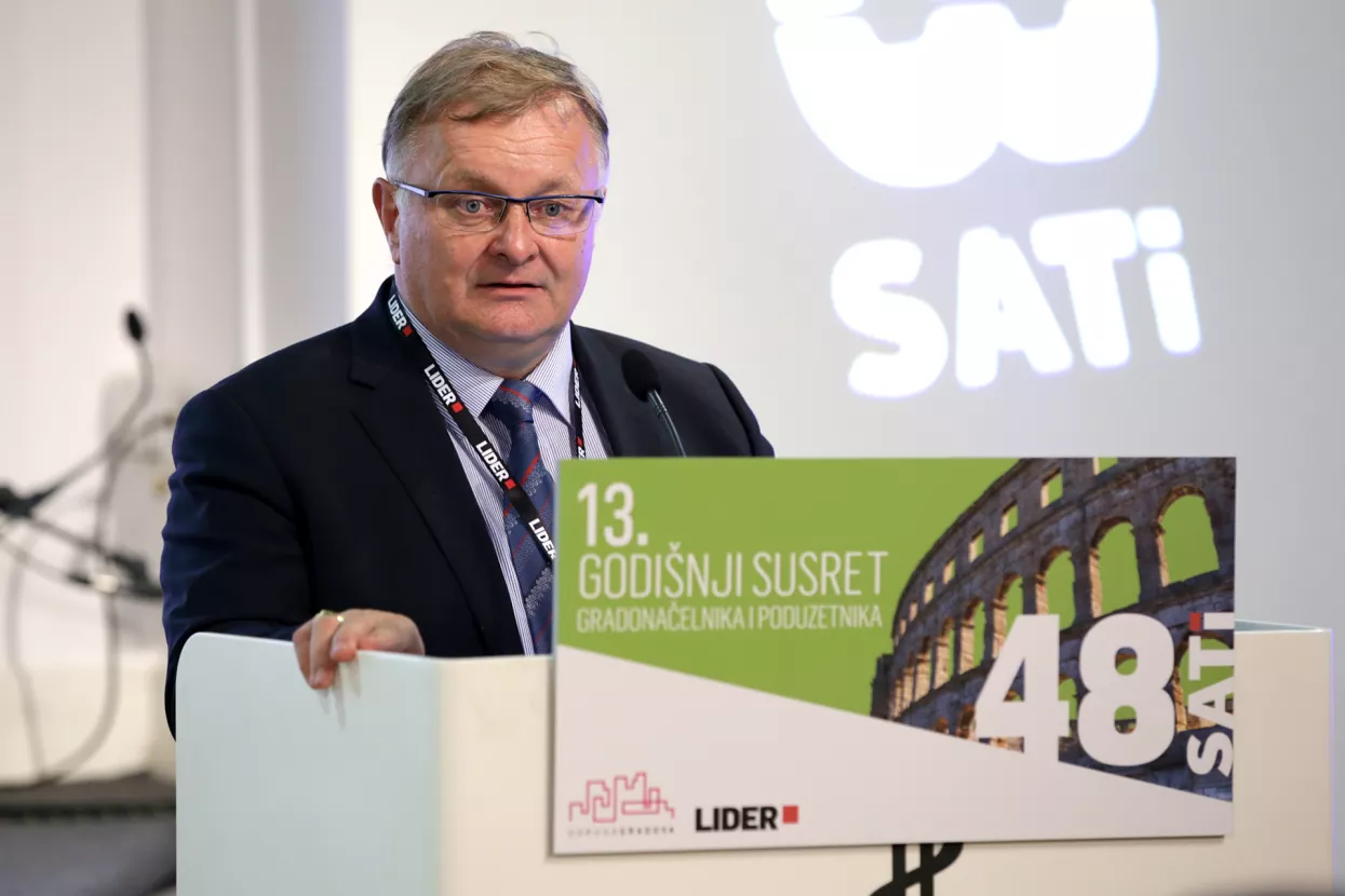 Započela je konferencija '48 sati', Željko Turk, novi/stari predsjednik Udruge gradova