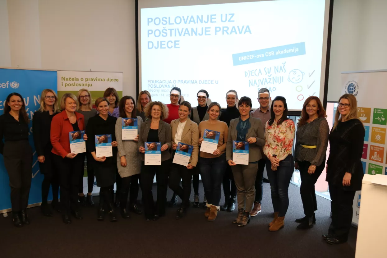 Otvorene prijave na UNICEF-ovu CSR akademiju 'Djeca su na&scaron; najvažniji posao'