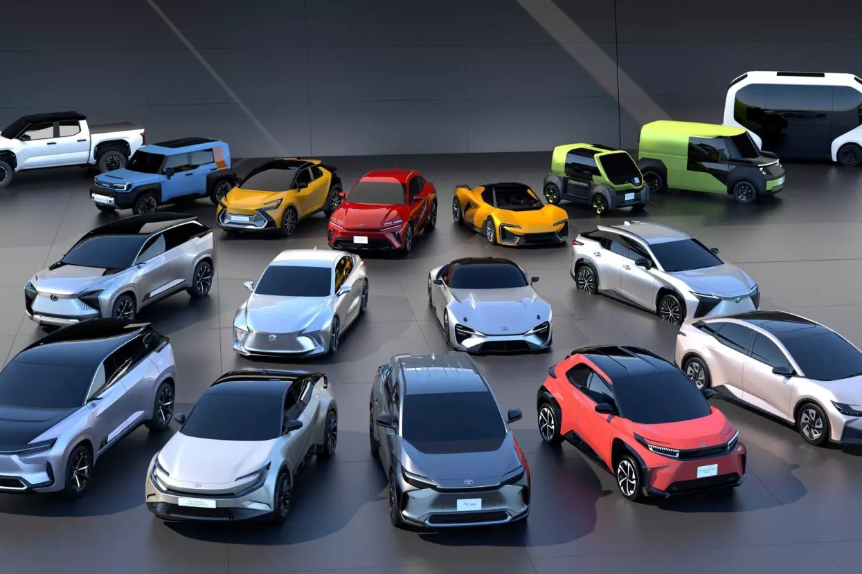Nikad viđeno: Toyota istodobno predstavila čak 15 novih modela