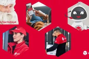 Najbolji pomoćnici Djedici &ndash; DPD kuriri