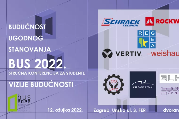 Studentska udruga SUPEUS organizira konferenciju Budućnost ugodnog stanovanja &ndash; BUS 2022