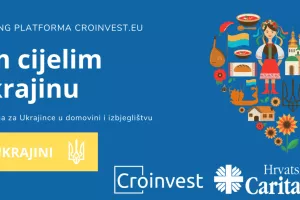 Započela crowdfunding kampanja na Croinvestu kojom se prikupljaju sredstva za pomoć Ukrajini