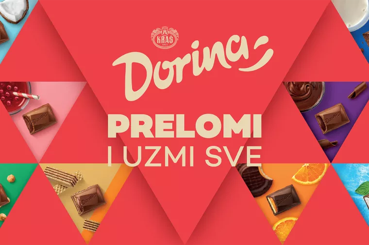 Čokolade Dorina u novom ruhu i jo&scaron; kvalitetnijem pakiranju