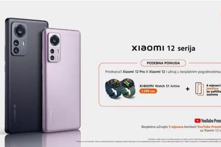 Xiaomi 12 serija stigla u Hrvatsku