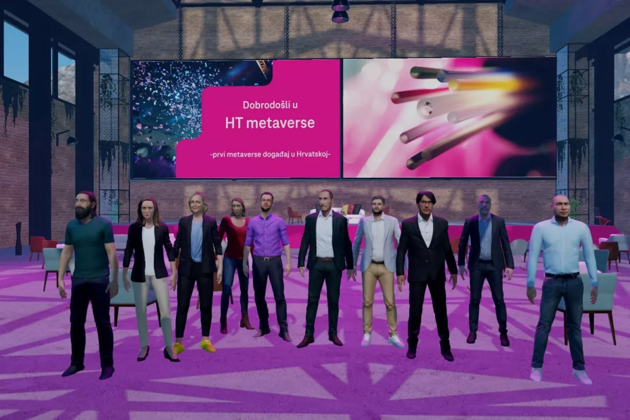 Hrvatski Telekom organizirao prvi metaverse događaj u Hrvatskoj
