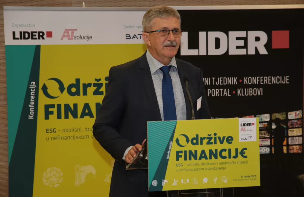 Konferencija Održive financije: Nefinancijsko izvje&scaron;tavanje preimenovat će se u informacije o održivosti