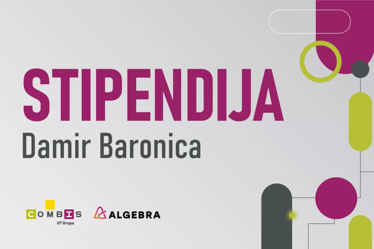 Combis kroz stipendiju Damir Baronica podupire studente Visokog učili&scaron;ta Algebra