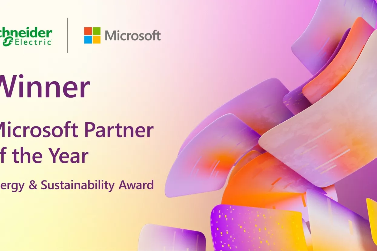 Schneider Electric progla&scaron;en Microsoftovim partnerom godine za energiju i održivost