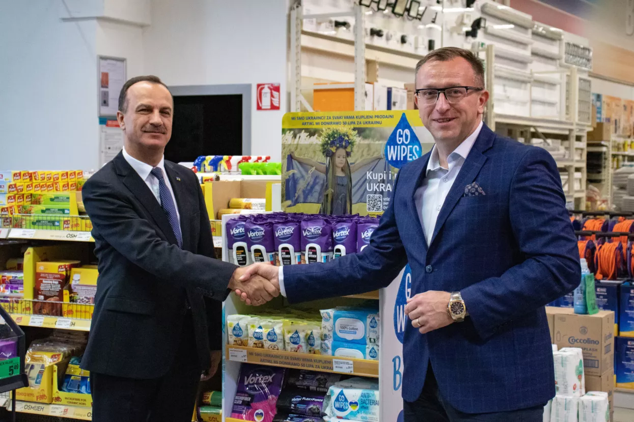 PEVEX ugostio veleposlanika Ukrajine u Hrvatskoj zbog plemenitog projekta