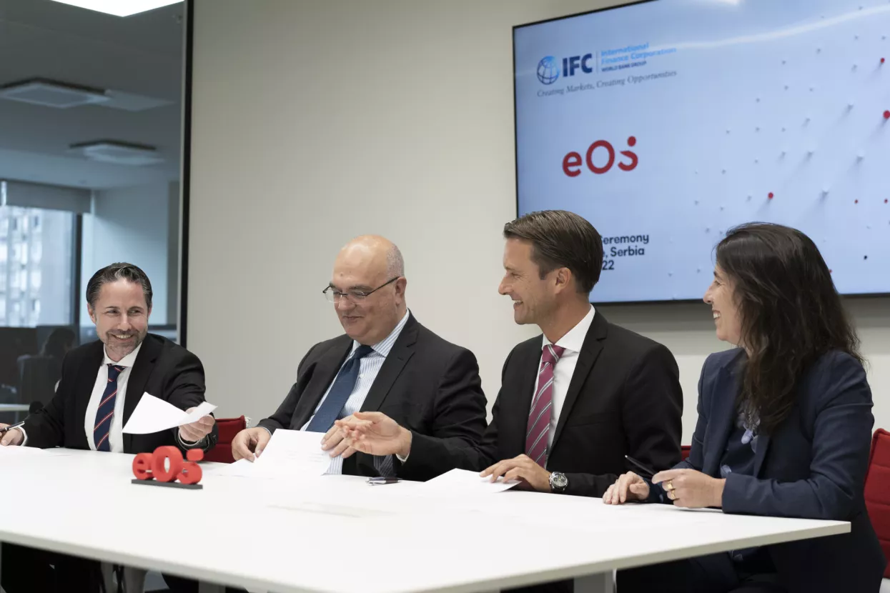 EOS grupa i Međunarodna financijska korporacija (IFC) pro&scaron;iruju svoju suradnju u području nenaplativih kredita (NPL) u istočnoj Europi