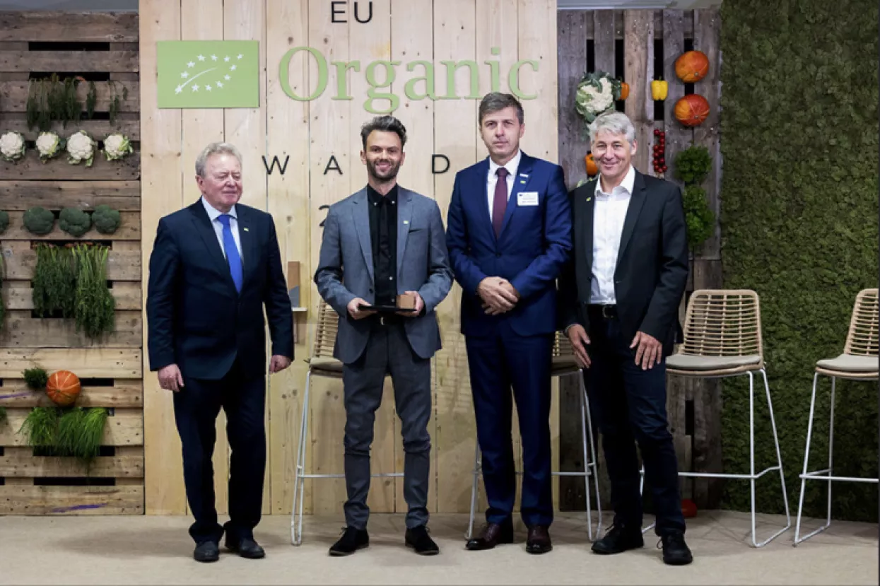 David Pejić progla&scaron;en najboljim ekološkim poljoprivrednikom u Europi
