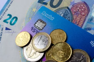 Revolut, euro