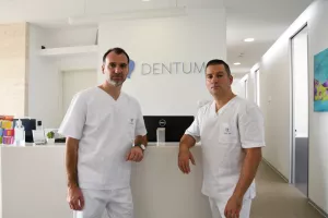 Andrej Božić i Petar Bago, osnivači klinike Dentum