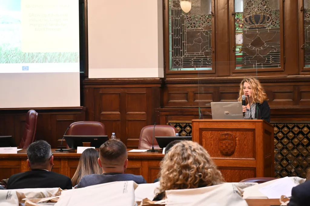 Vanja Juri&scaron;ić s Agronomskog fakulteta u Zagrebu<br>Green CBC konferencija