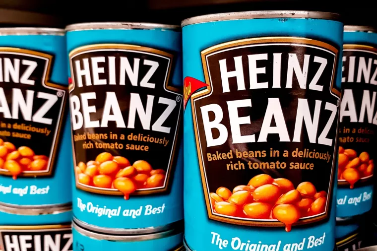 25 April 2020, Heinz Beanz on display shell, Penang. Malaysia.