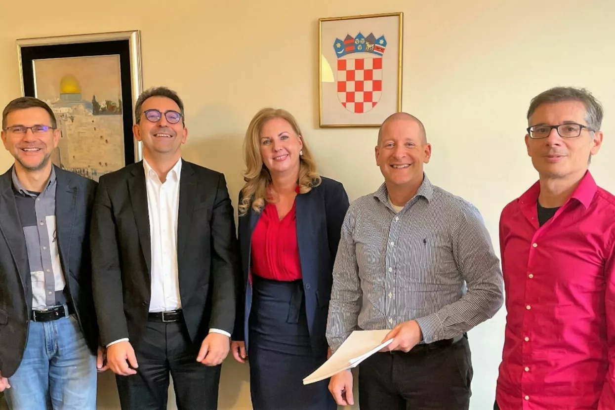 Boris Medvid, Tomislav Lazarić, Katarina &Scaron;iber Makar, Tomi &Scaron;efman i Goran Gudac