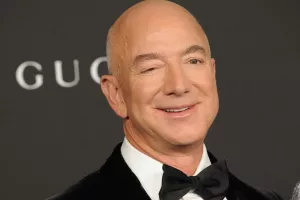 Jeff Bezos at the 10th Annual LACMA ART+FILM GALA Presented By Gucci held at the LACMA in Los Angeles, USA on November 6, 2021.