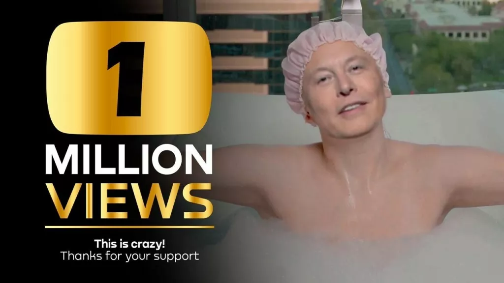 Startup reAlpha u svom je deepfake-videu smjestio Elona Muska u pjenu&scaron;avu kupku iz koje obja&scaron;njava koncept grupnog financiranja. Video je prikupio 1,2 milijuna pregleda na YouTubeu i privukao zanimanje za reAlphu od '22 tisuće ljudi u 83 zemlje' 