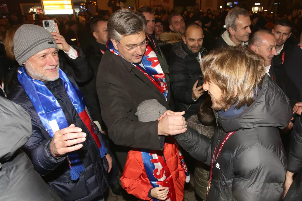Doček hrvatskih nogometa&scaron;a sa svjetskog prvenstva u Kataru