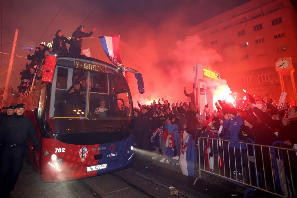 Doček hrvatskih nogometa&scaron;a sa svjetskog prvenstva u Kataru