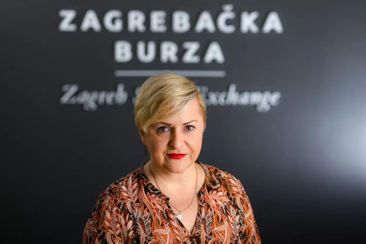 29.10.2021.., Zagreb - Ivana Gazic, predsjednica Uprave Zagrebacke burze 