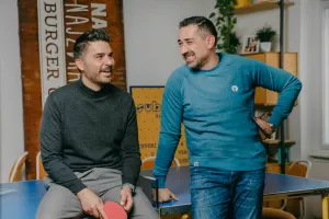 Alex Lazinica i Dragoljub Božović
