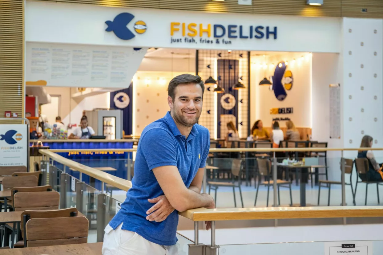 Stefano Petrović, vlasnik Fish Delish fran&scaron;iznih restorana 