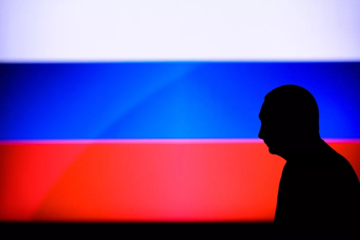 Vladimir Putin, Rusija, Russia, ruska zastava