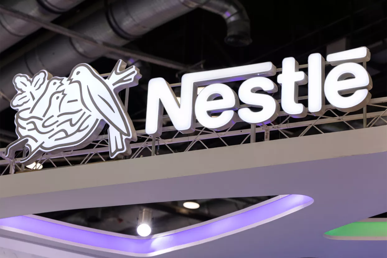 Nestle sign