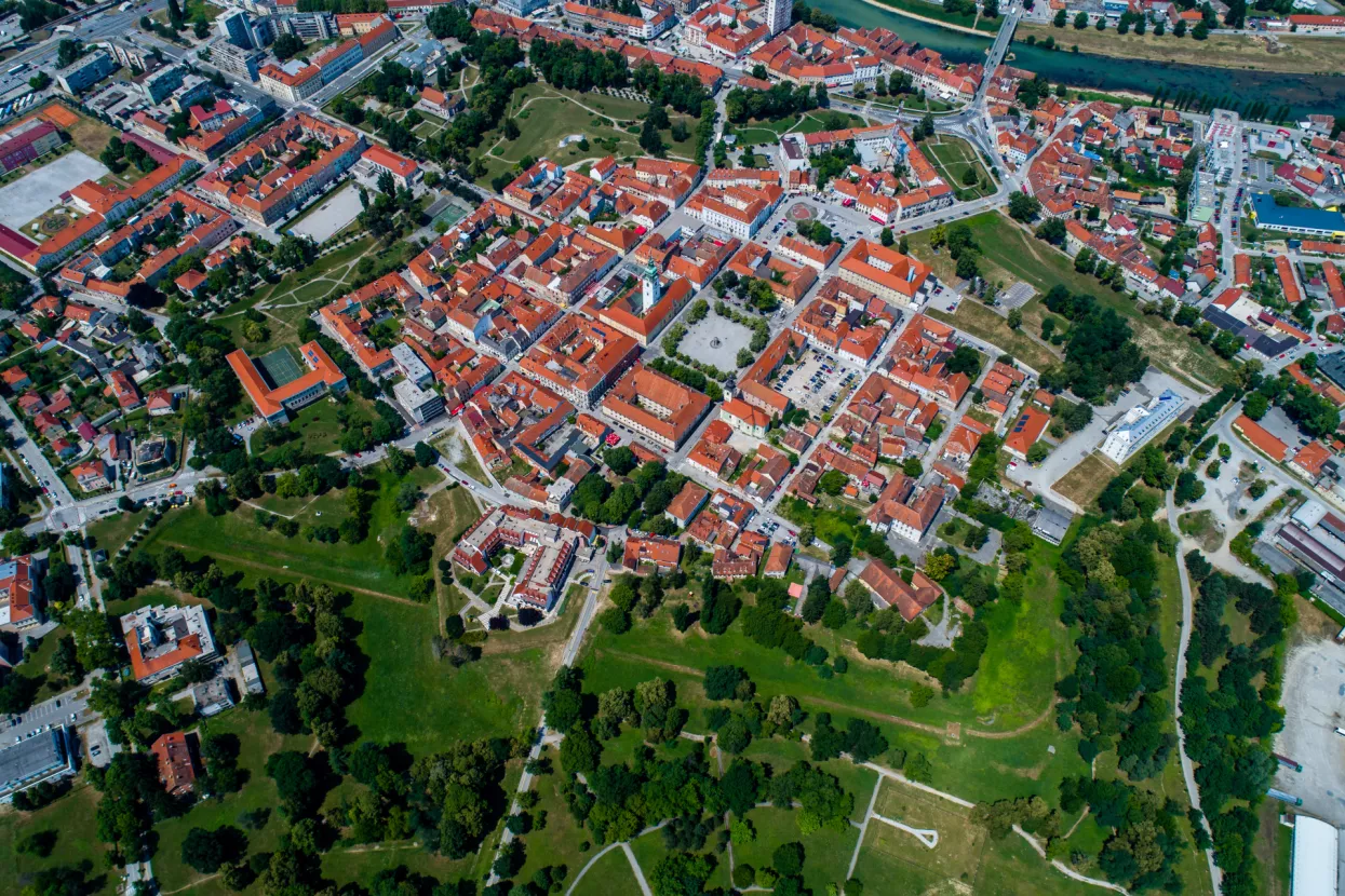 karlovac iz zraka