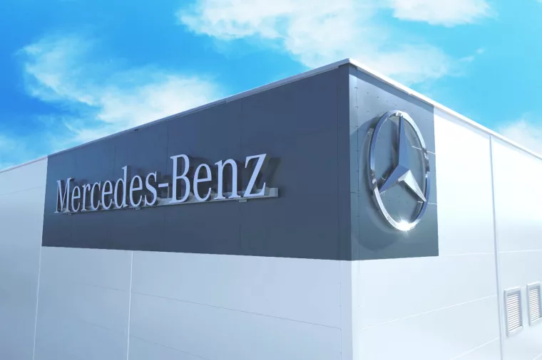 mercedes, mercedes benz, tvornica